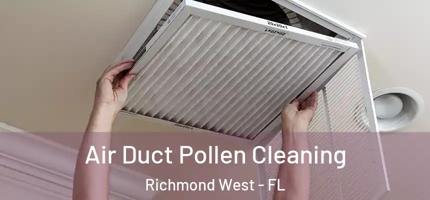  Air Duct Pollen Cleaning Richmond West - FL